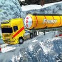 Extreme Winter Oil Tanker Truck Drive Image